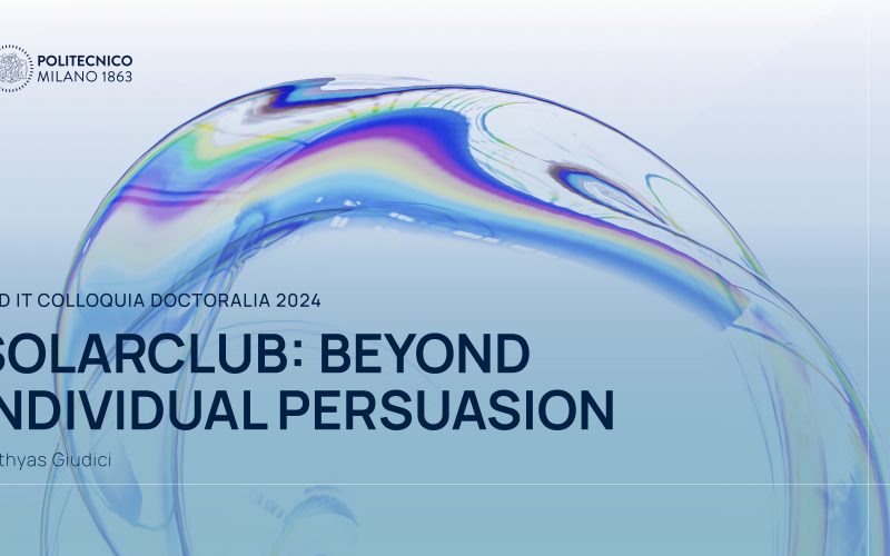 SolarClub: Beyond Individual Persuasion