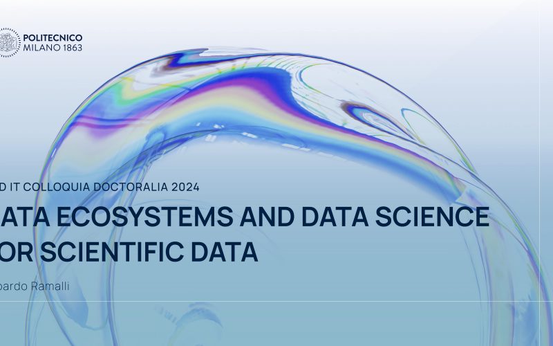 Data Ecosystems and Data Science for Scientific Data